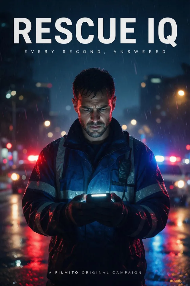 RESCUE IQ campaign poster